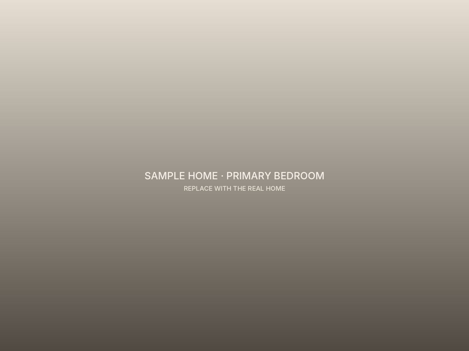 The Cliff House: primary bedroom